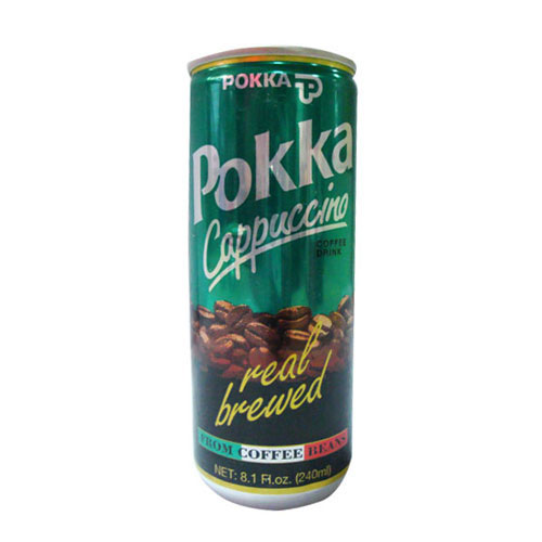 POKKA百佳卡布奇諾咖啡，金額￥7.1元/罐