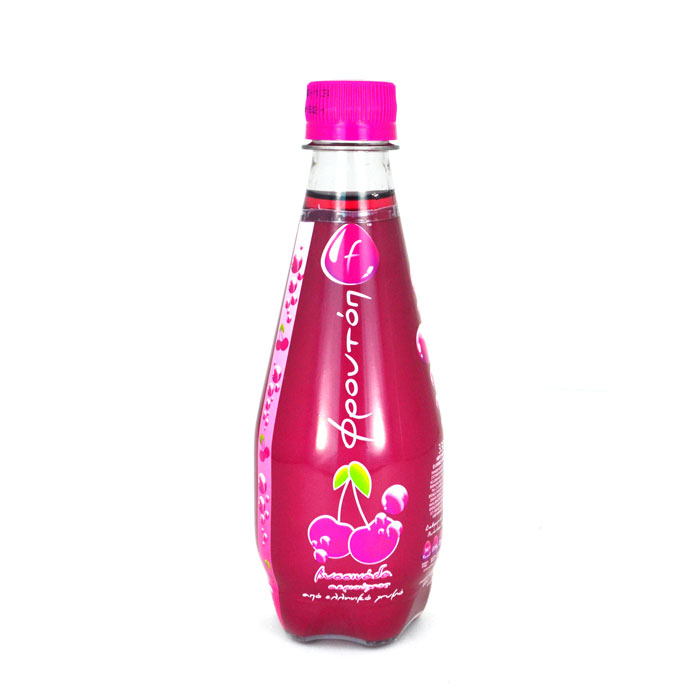 (瑞特)希臘酸櫻桃汁碳酸飲料，金額￥8.8元/瓶