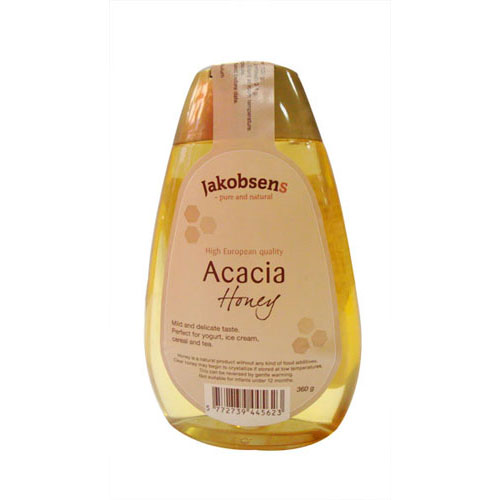 雅各布森原味蜂蜜360g，單價￥61.2元/瓶