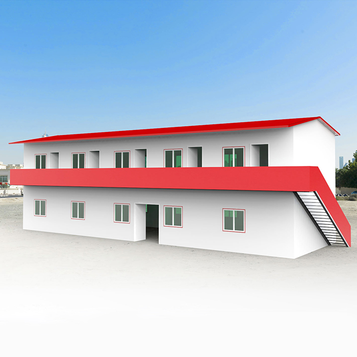 Double Slope Roof T House