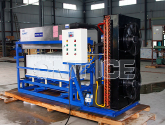  DOTB20 Aluminium Evaporator Direct Cooled Block Ice Machine