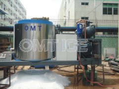  OTFS100 Big Capacity Seawater Flake Ice Machine