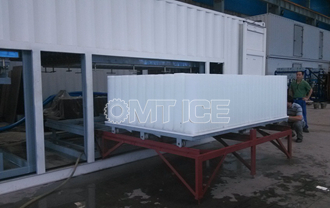OMT 25000kg Flake Ice Evaporator