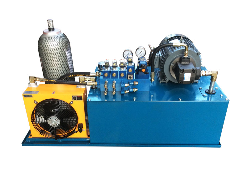 蓄能器高效成型機液壓站