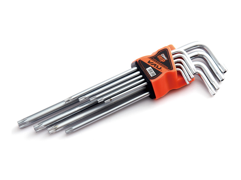 METRIC MIRROR BOX HEX KEY 9-PIECE SET