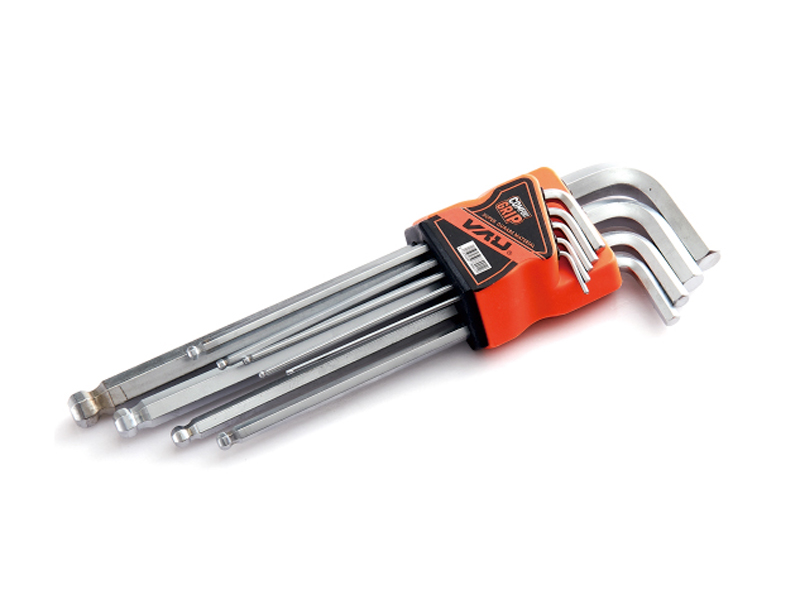 METRIC FOG SURFACE BALL HEAD HEX KEY 9-PIECE SET