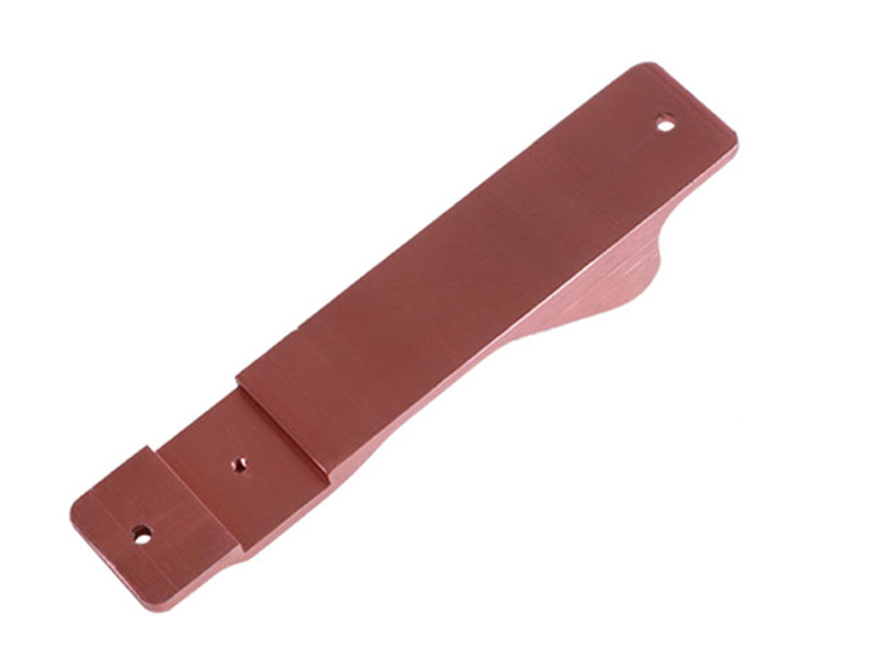 铝合金铝条加工玫瑰金氧化表面