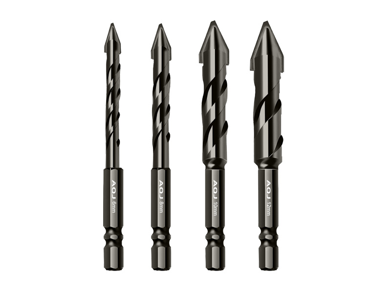 Superhard alloy drill bit