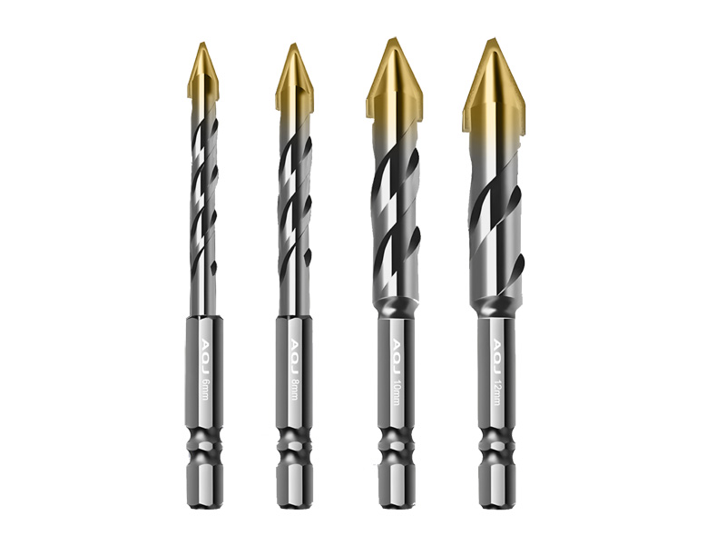 Superhard alloy drill bit