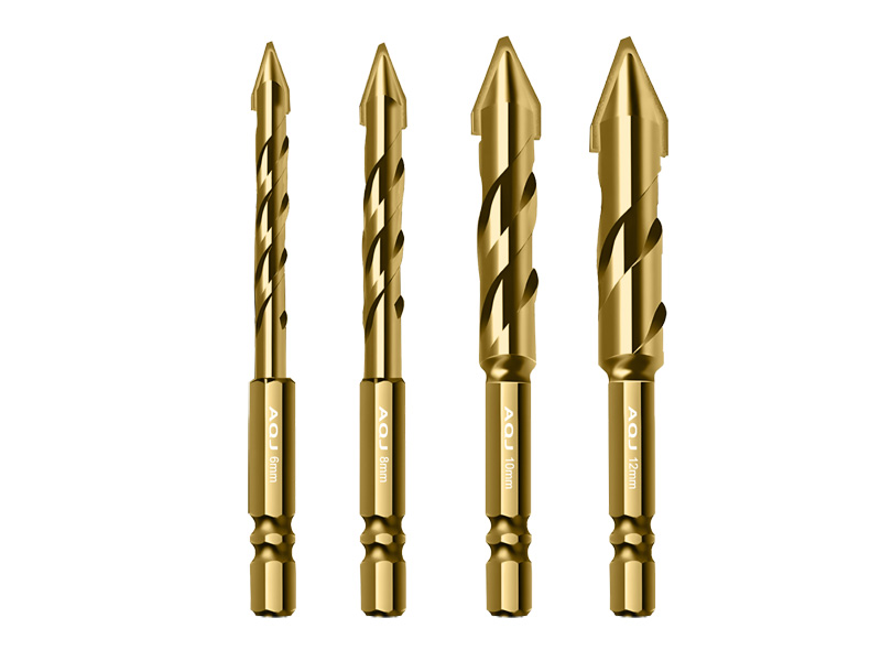 Superhard alloy drill bit