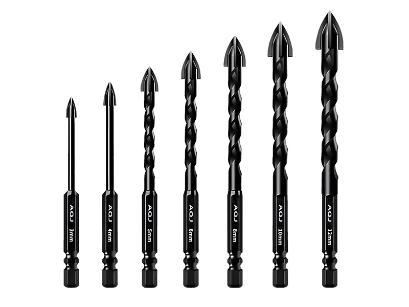 Superhard alloy drill bit