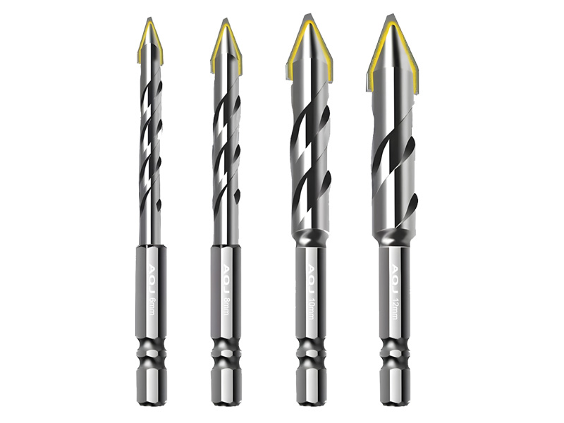 Superhard alloy drill bit