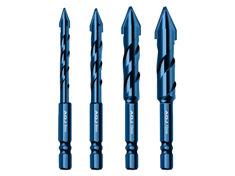 Superhard alloy drill bit