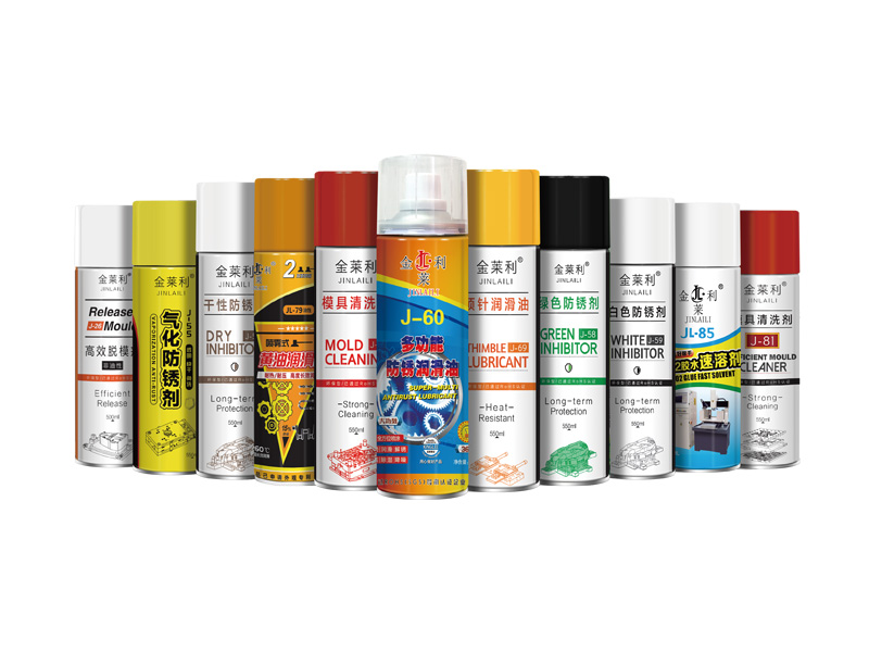 Industrial lubricant anti-rust spray