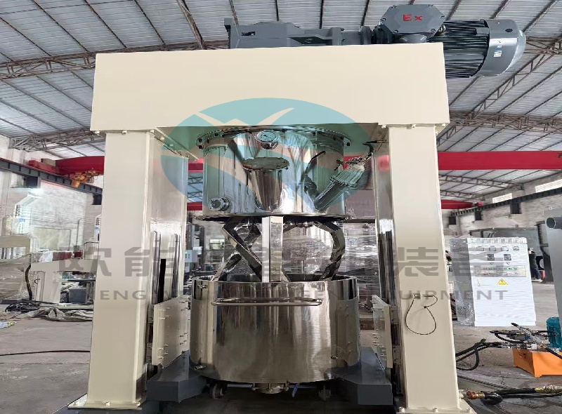 500L锂电池浆料混合设备双行星搅拌机